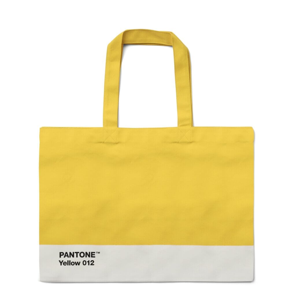 Pantone Beach Bag in Yellow 012