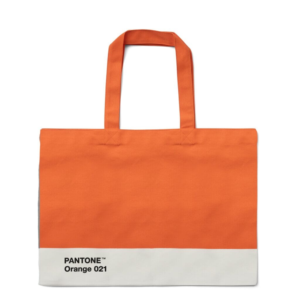 Pantone Beach Bag in Orange 021