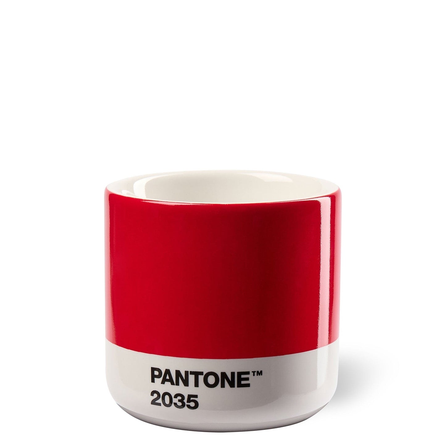 Pantone Macchiato Cup in Red 2035 C