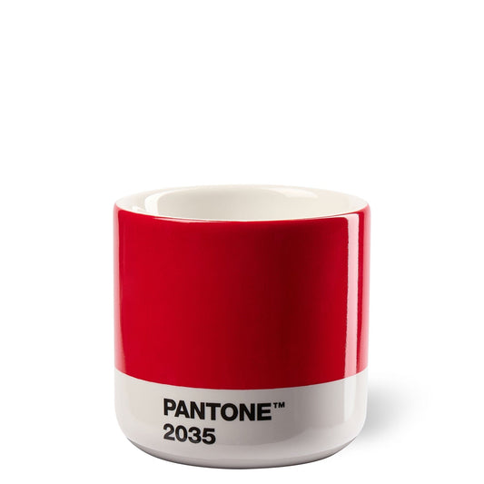 Pantone Macchiato Cup in Red 2035 C