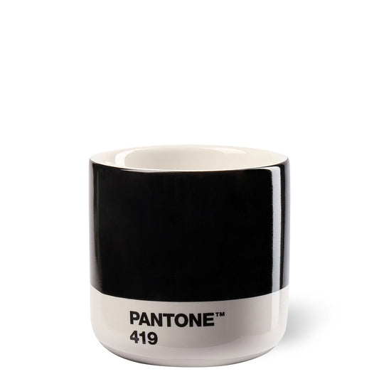 Pantone Macchiato Cup in Black 419 C