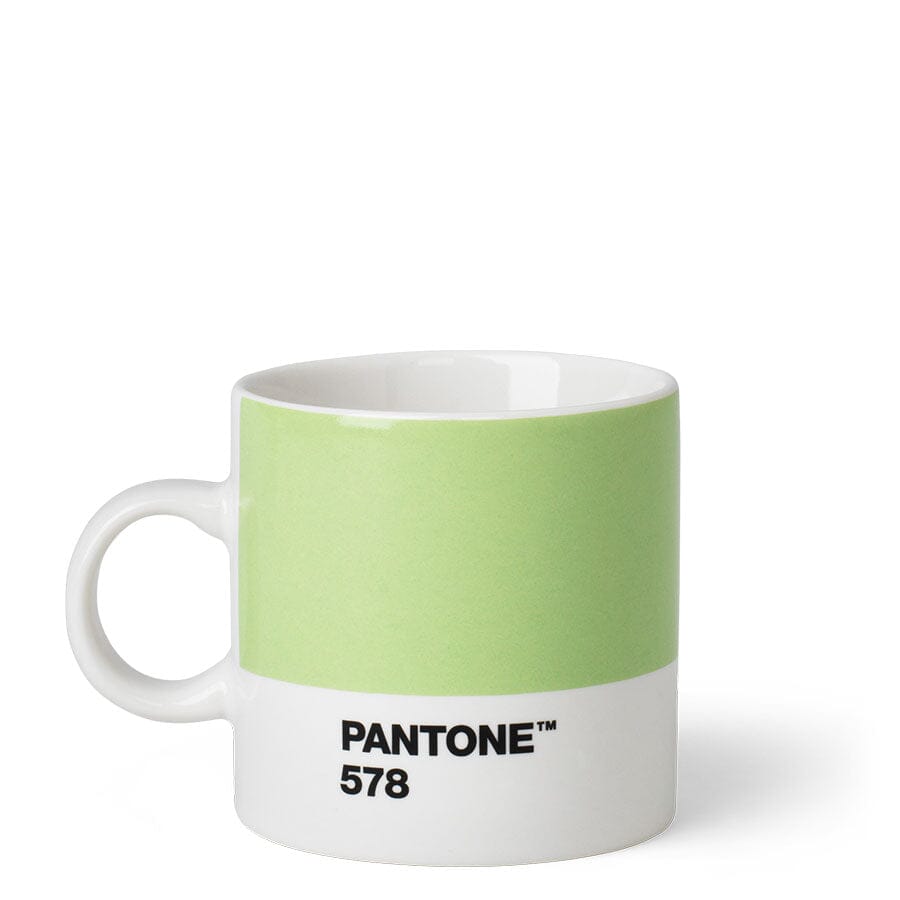 Pantone Espresso Cup in Light Green 578