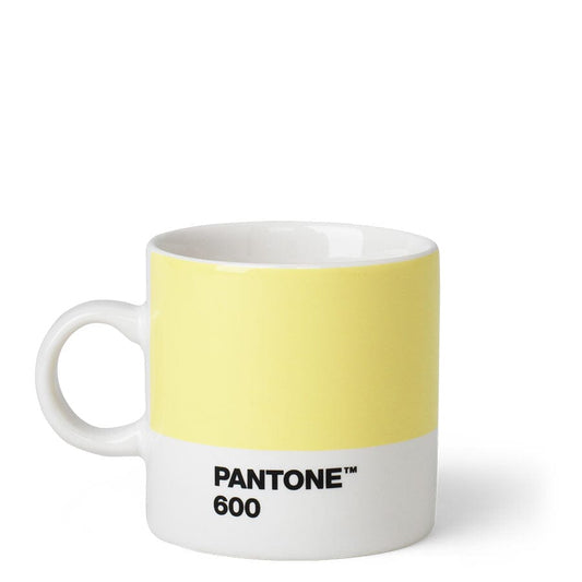 Pantone Espresso Cup in Light Yellow 600