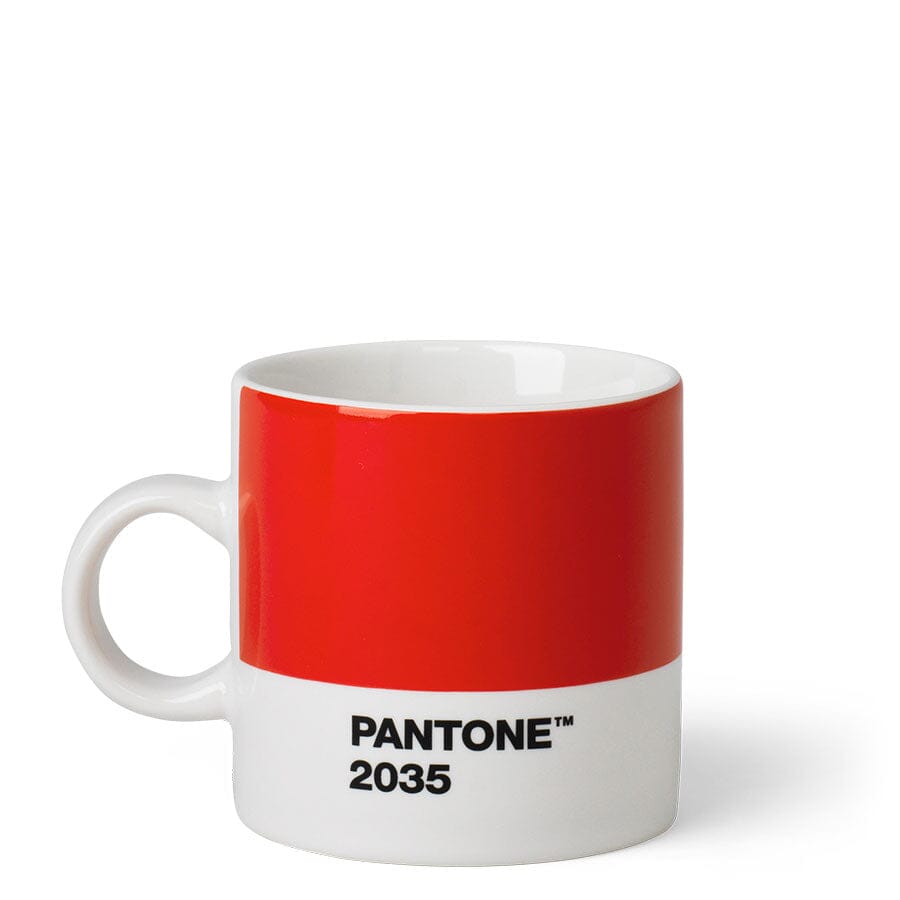 Pantone Espresso Cup in Red 2035