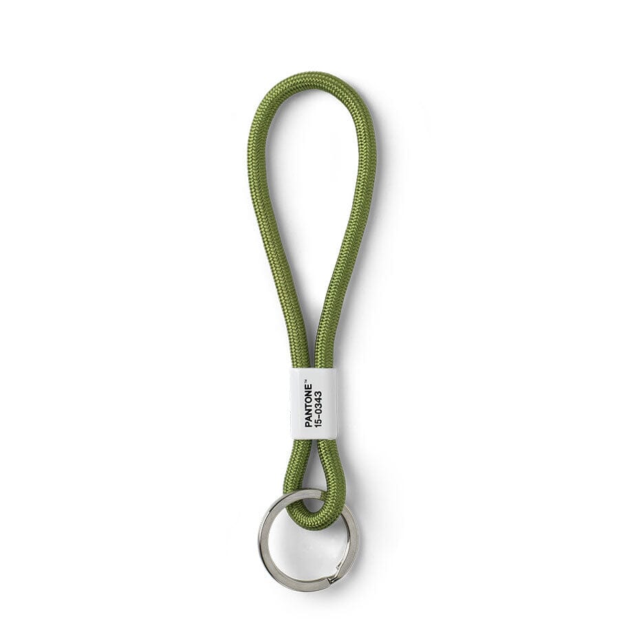 Pantone Short Keychain in Greenery 15-0343