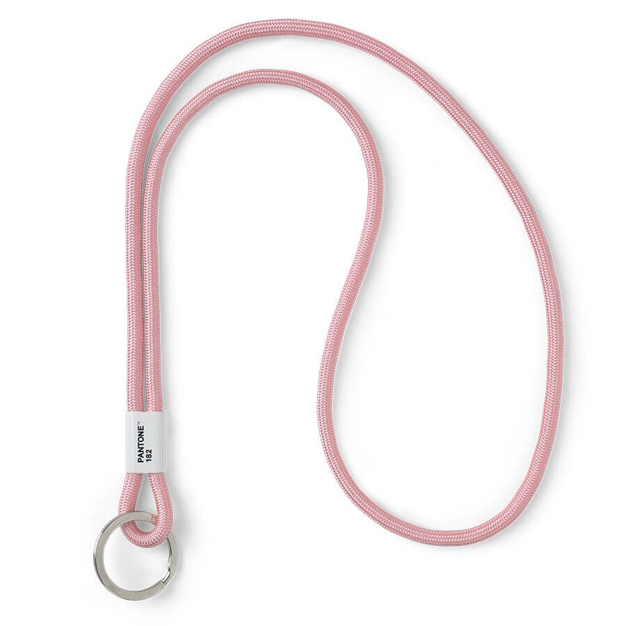 Pantone Long Keychain in Light Pink 182