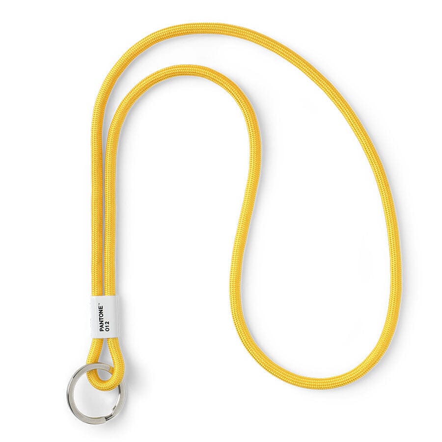 Pantone Long Keychain in Yellow 012