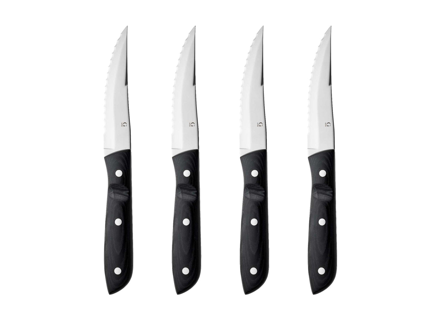 Gense Old Farmer Micarta Steak Knife Set of 4