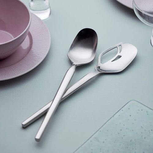 Gense Dorotea Flatware Set in Matte Steel
