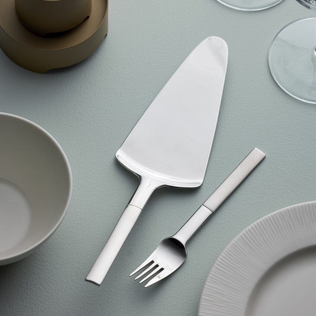 Gense Nobel Flatware Set in Polished Steel