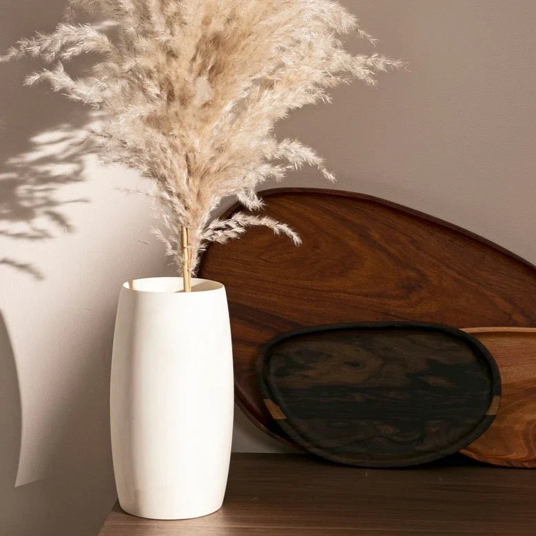 Blonde Cedar Wooden Vase