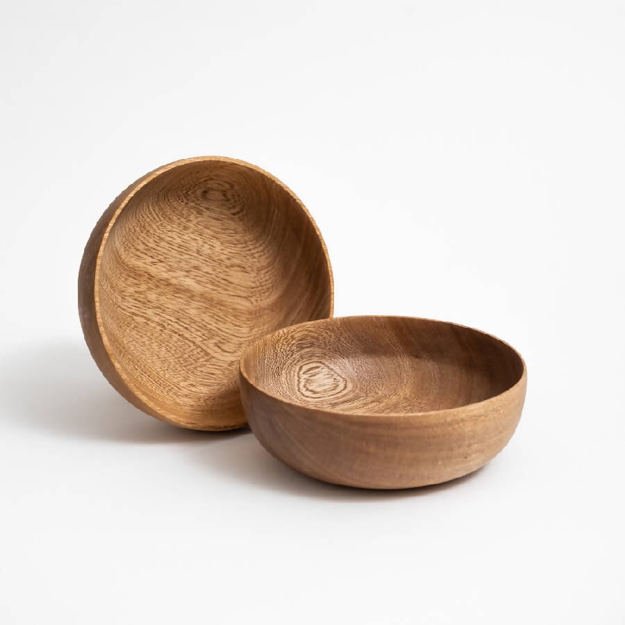 Cuenco Rosa Moranda Wood Bowl