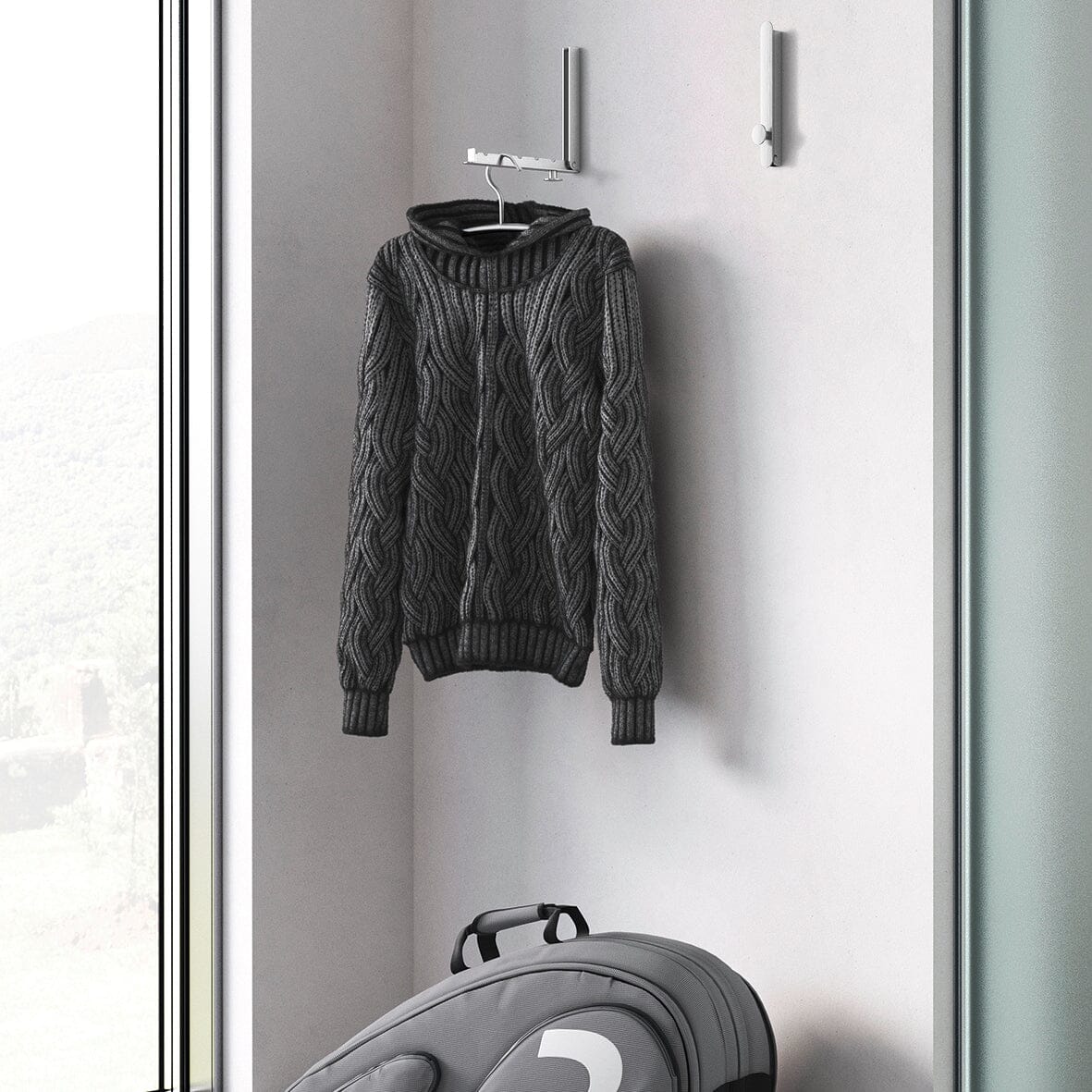 Zack Pletor Folding Coat Rack