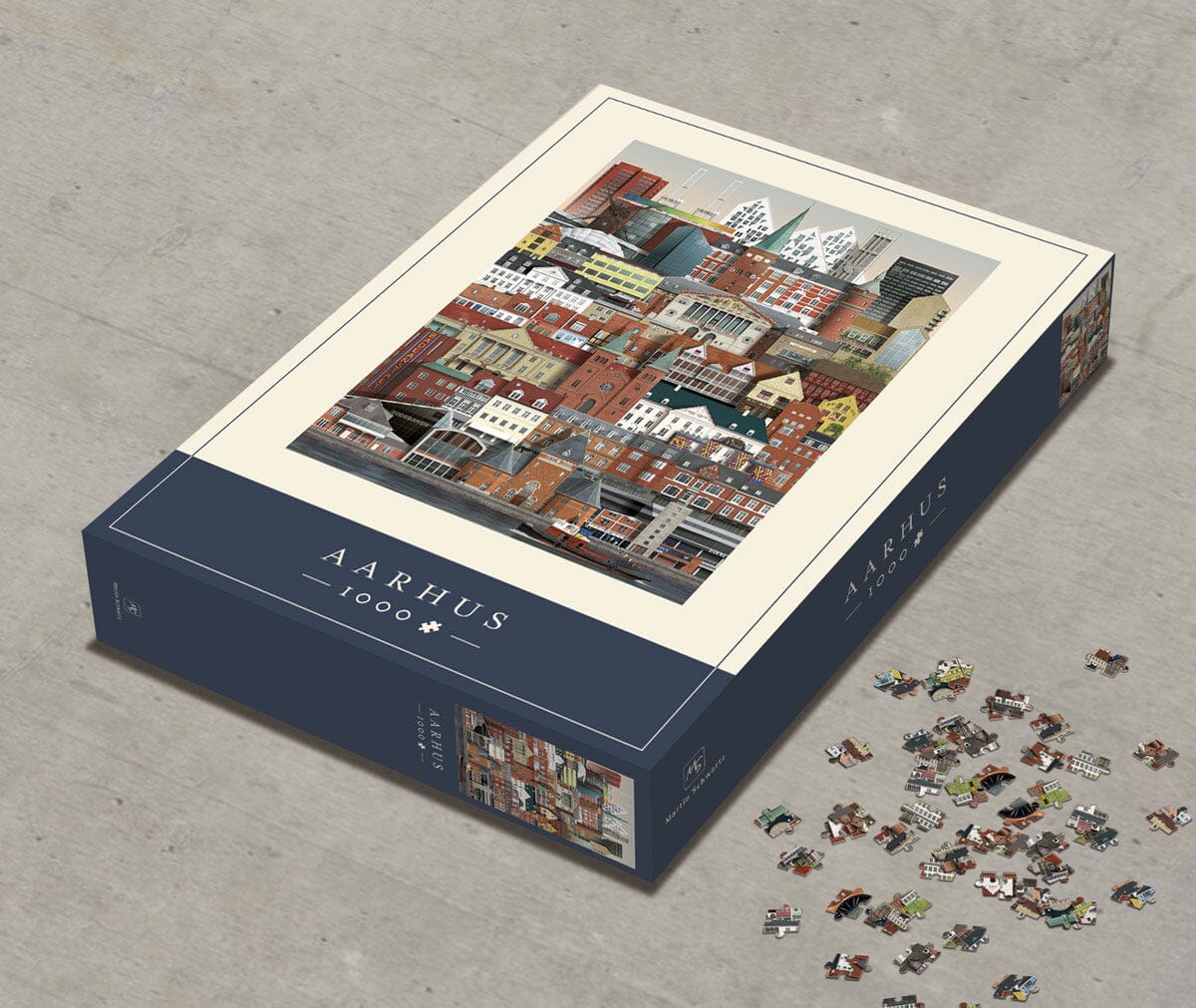 Martin Schwartz Aarhus Jigsaw 1000 Pieces