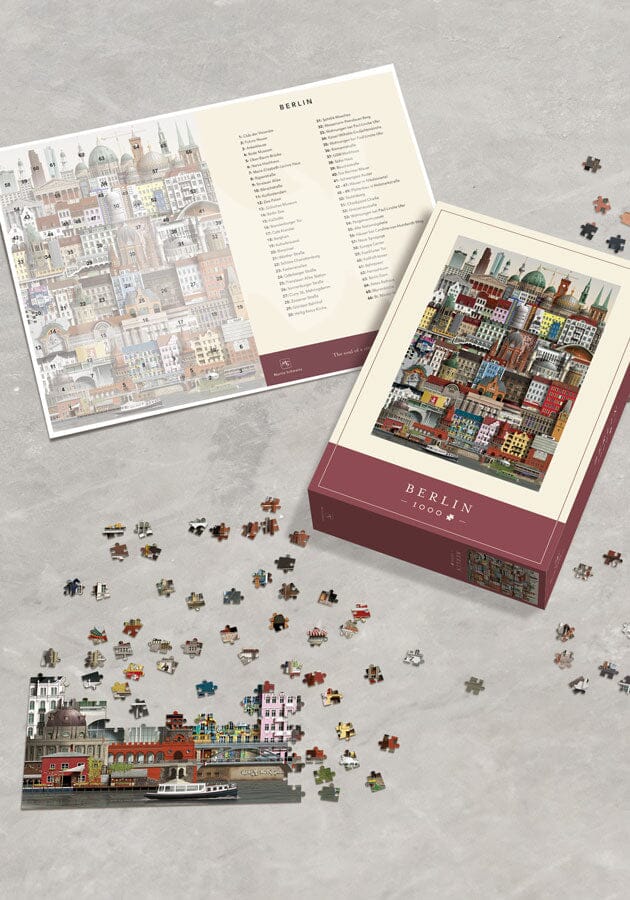 Martin Schwartz Berlin Jigsaw 1000 Pieces