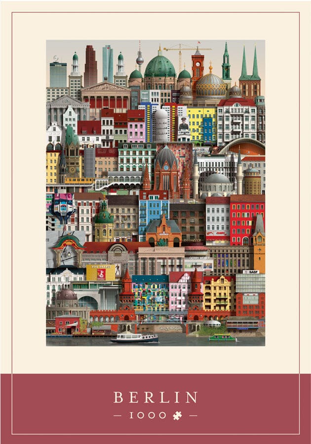 Martin Schwartz Berlin Jigsaw 1000 Pieces