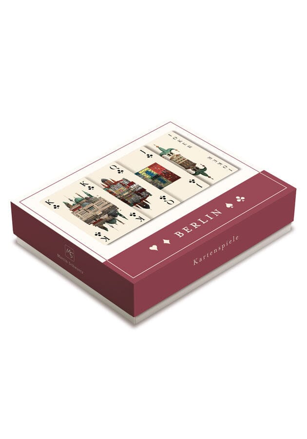 Martin Schwartz Berlin Double Pack Playing Cards