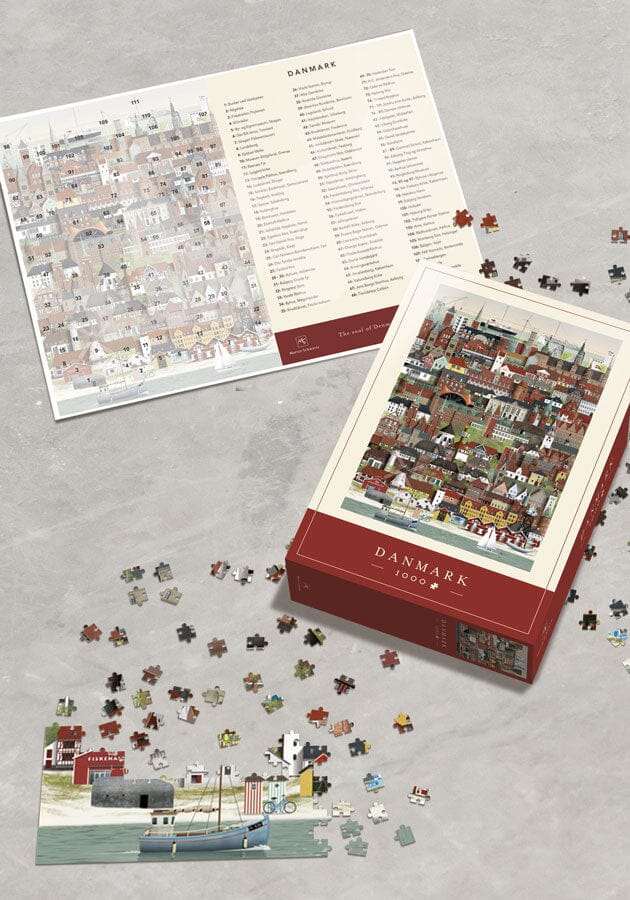 Martin Schwartz Denmark Jigsaw 1000 Pieces