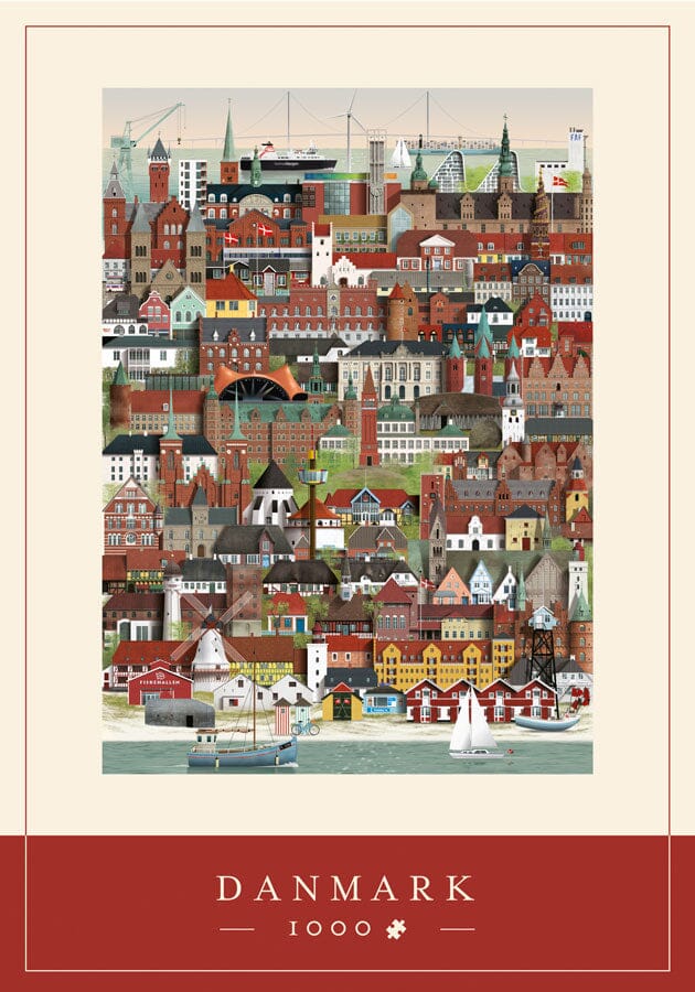 Martin Schwartz Denmark Jigsaw 1000 Pieces