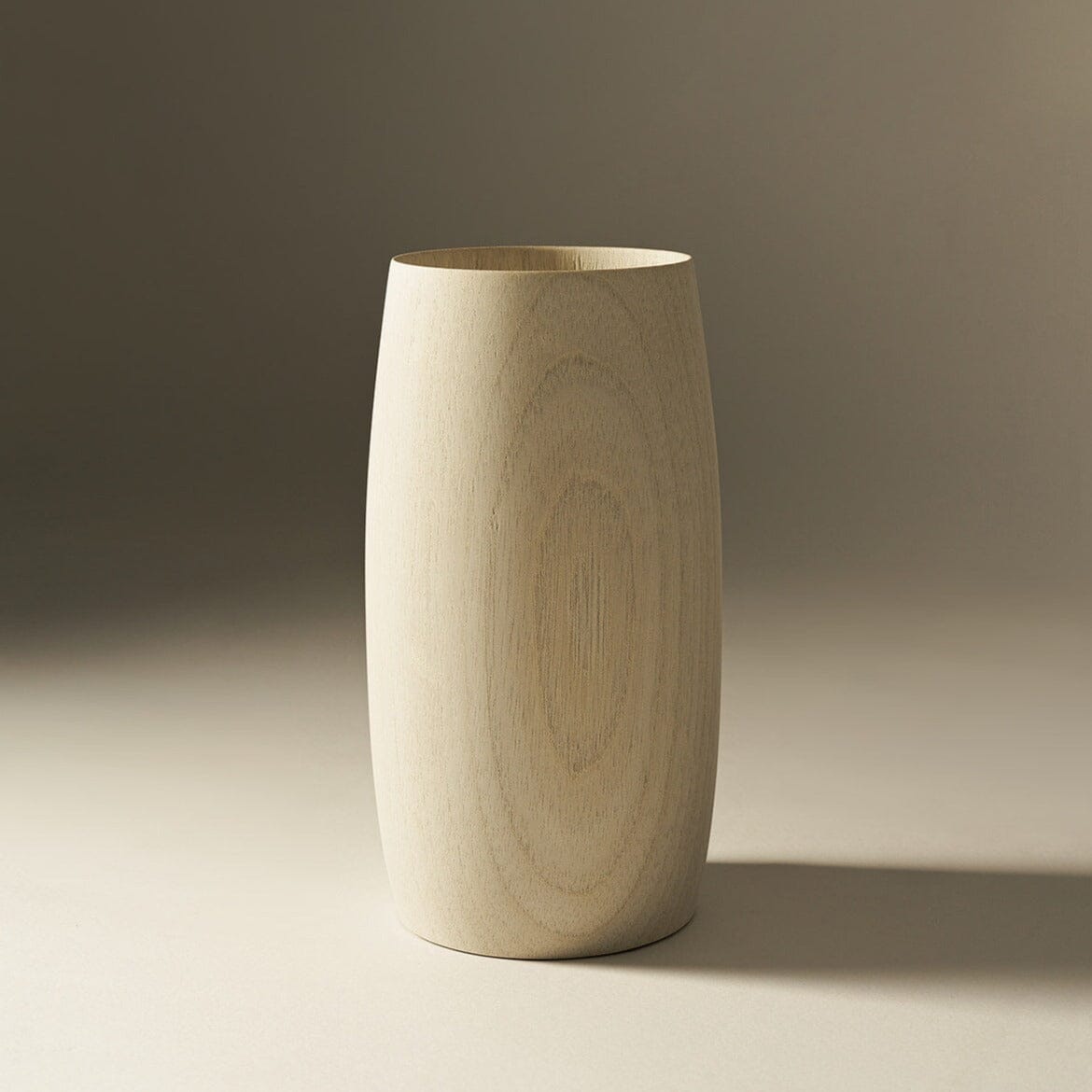Blonde Cedar Wooden Vase