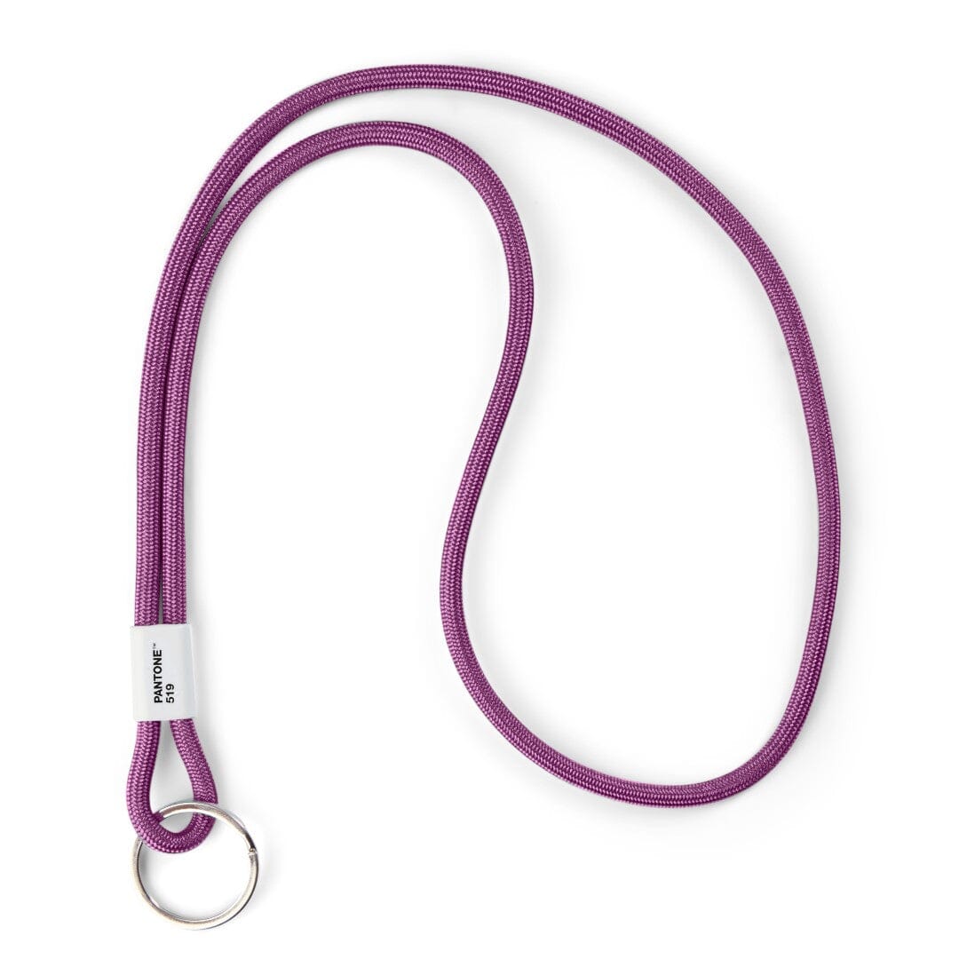 Pantone Long Keychain in Violet 519