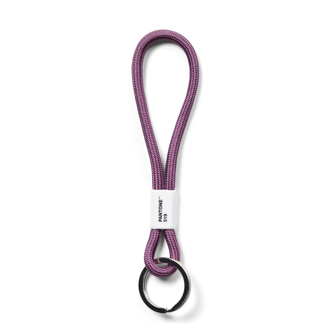 Pantone Short Keychain in Violet 519