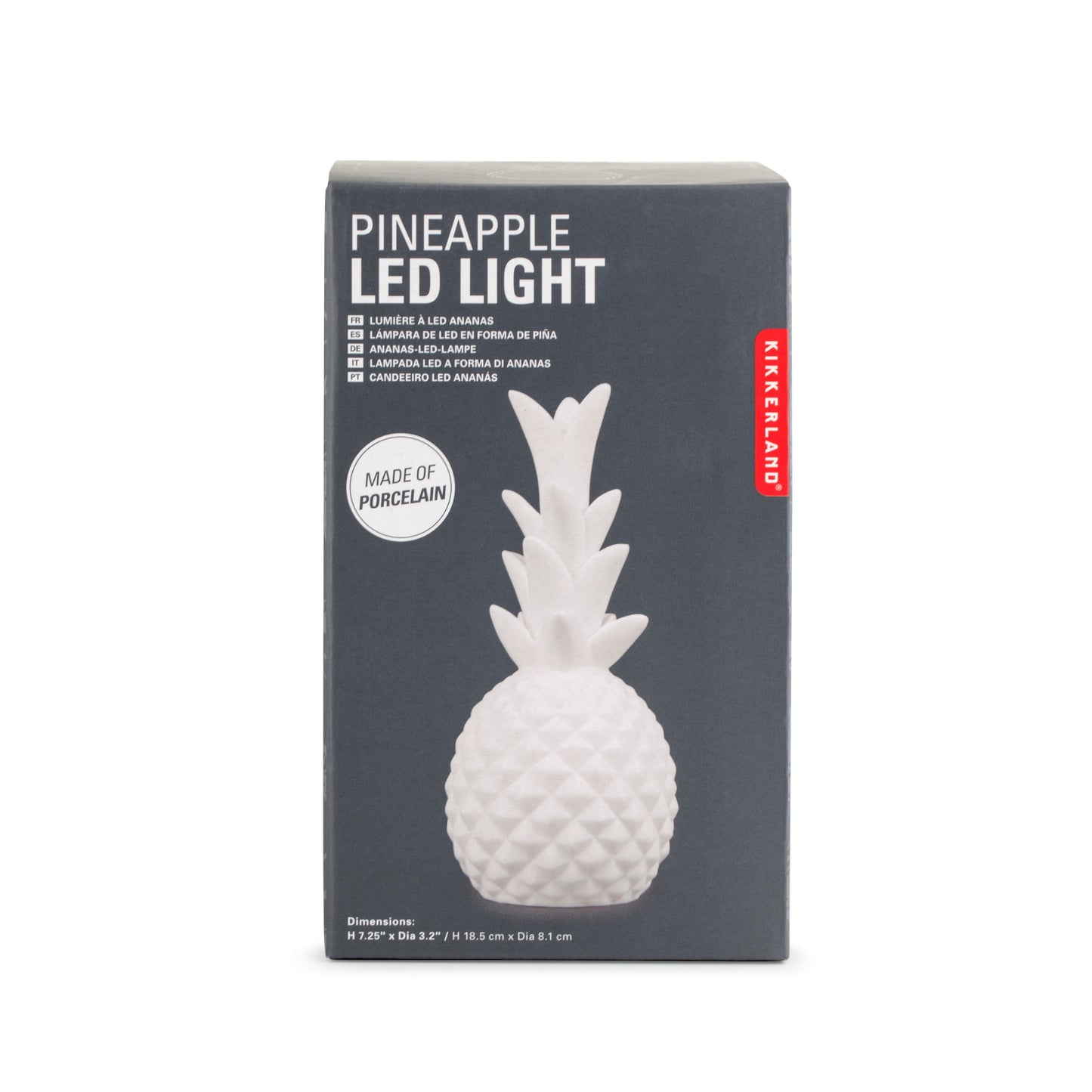 Kikkerland Porcelain Food Lights