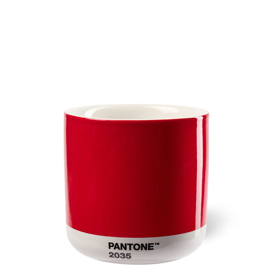 Pantone Latte Thermo Cup in Red 2035 C