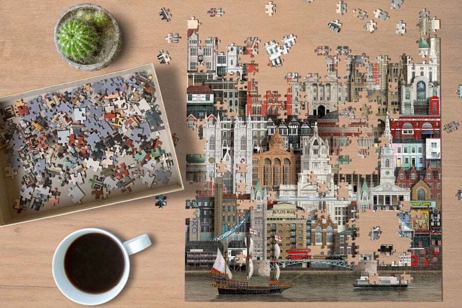 Martin Schwartz London Jigsaw 1000 Pieces