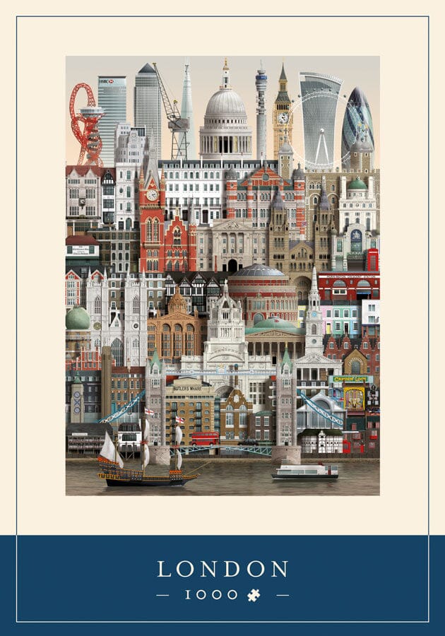 Martin Schwartz London Jigsaw 1000 Pieces