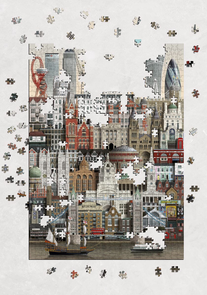Martin Schwartz London Jigsaw 1000 Pieces