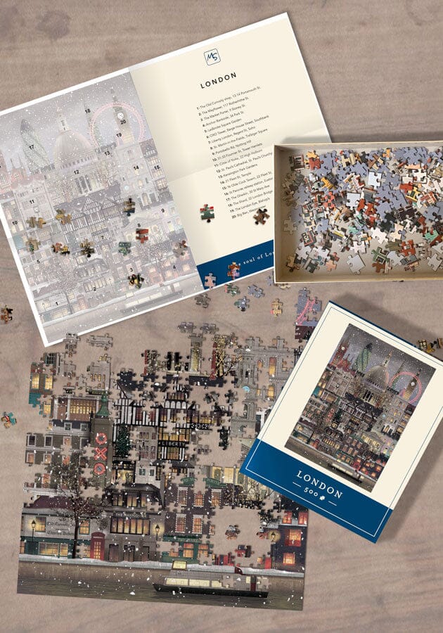 Martin Schwartz London Jigsaw 500 Pieces