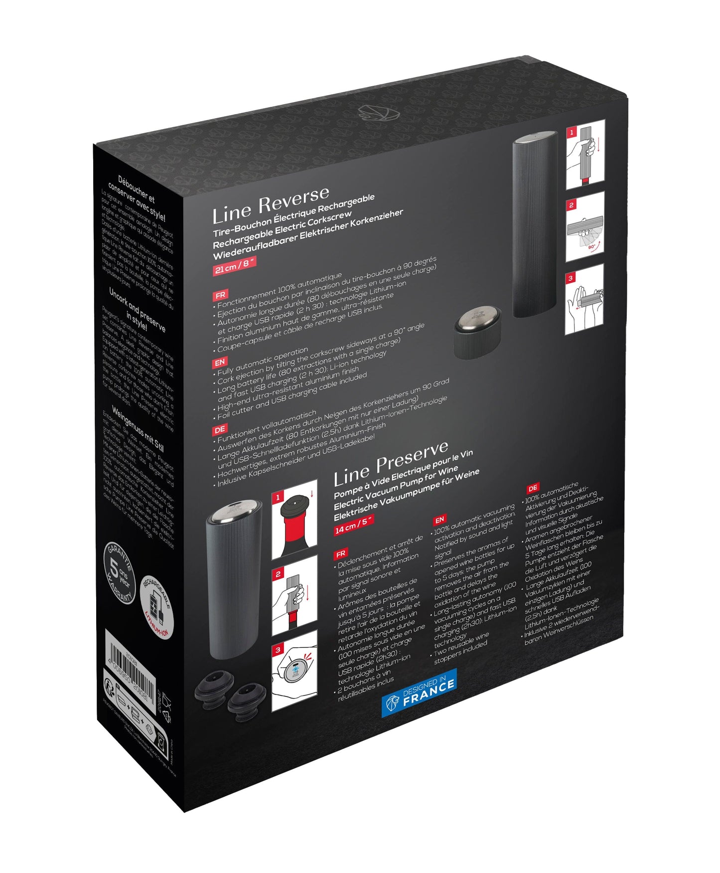 Peugeot Saveurs Masters Of Wine Gift Set