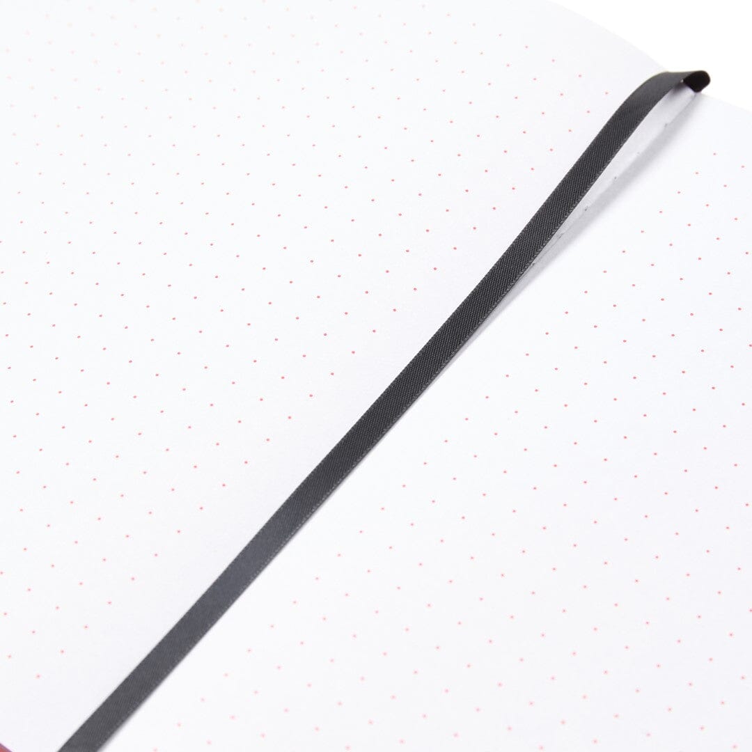 Pantone Large Dotted Notebook in Red 18-1763
