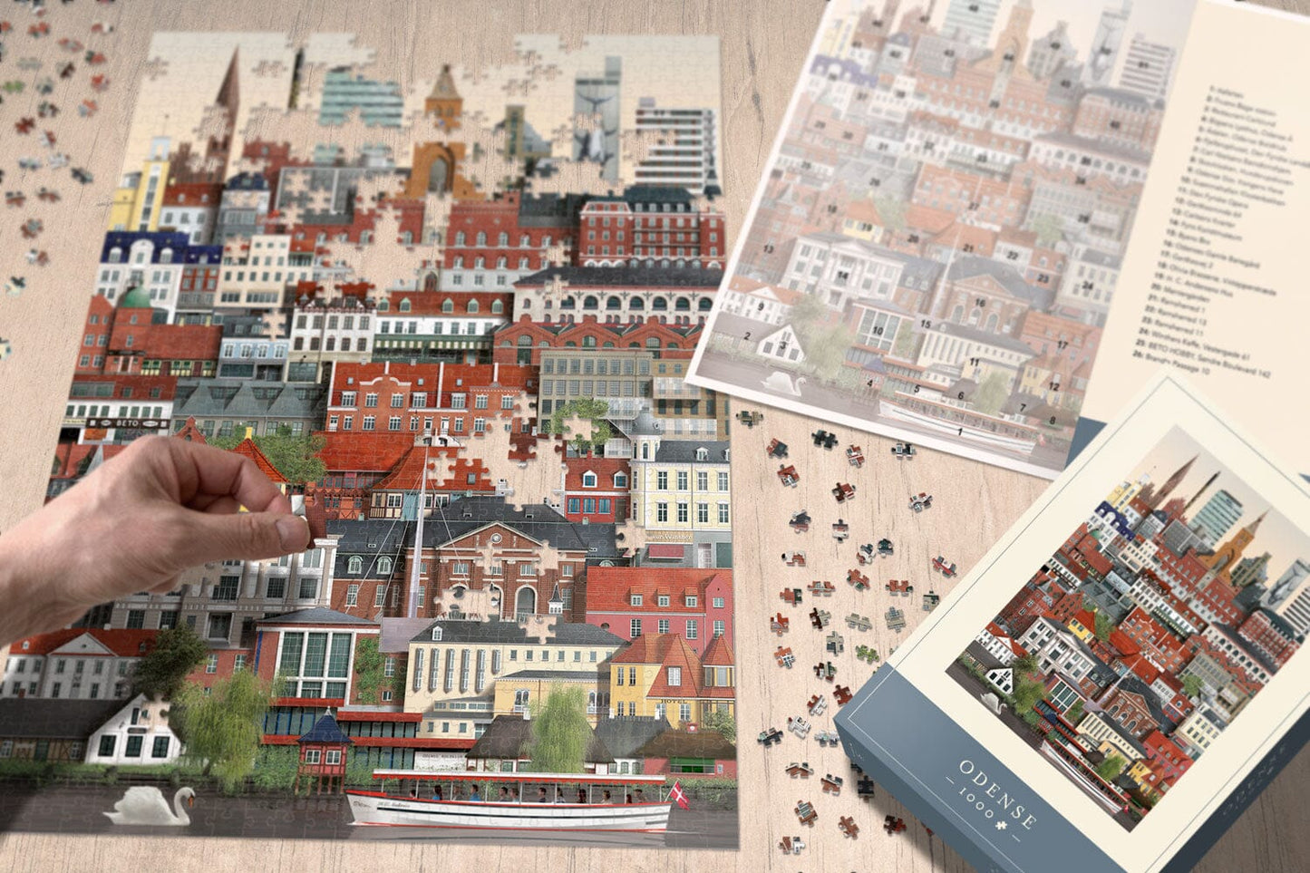 Martin Schwartz Odense Jigsaw 1000 Pieces