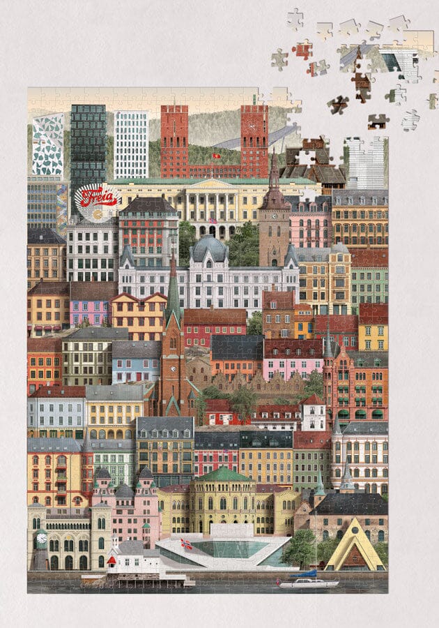 Martin Schwartz Oslo Jigsaw 1000 Pieces