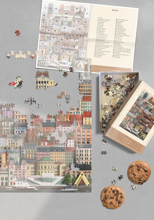 Martin Schwartz Oslo Jigsaw 1000 Pieces