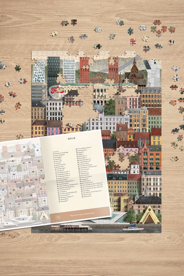 Martin Schwartz Oslo Jigsaw 1000 Pieces
