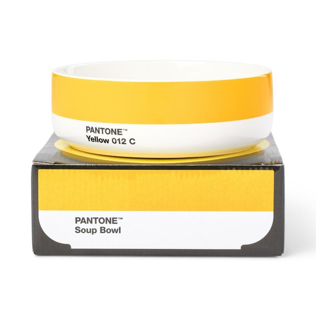 Pantone Bowl in Yellow 012
