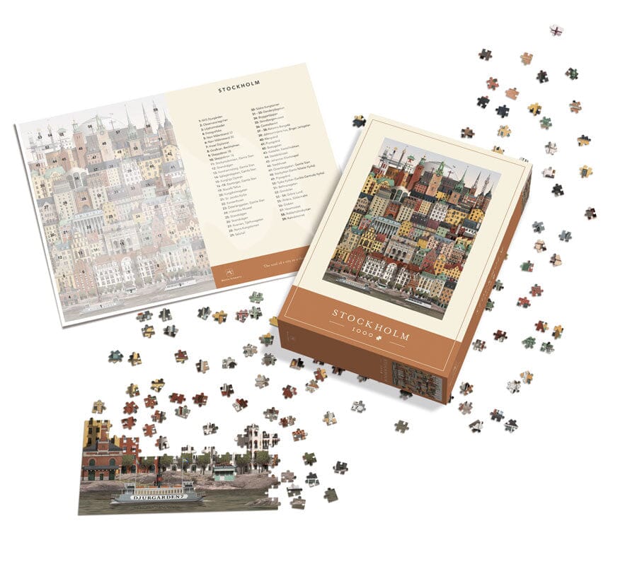 Martin Schwartz Stockholm Jigsaw 1000 Pieces