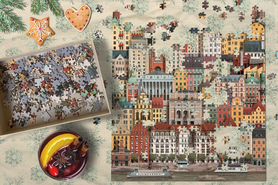 Martin Schwartz Stockholm Jigsaw 1000 Pieces