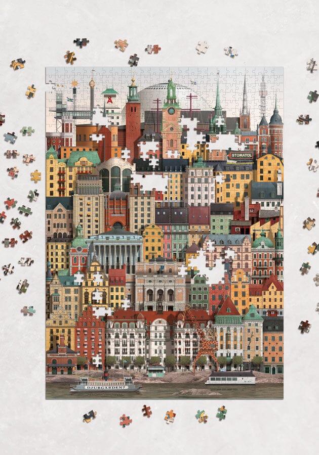 Martin Schwartz Stockholm Jigsaw 1000 Pieces