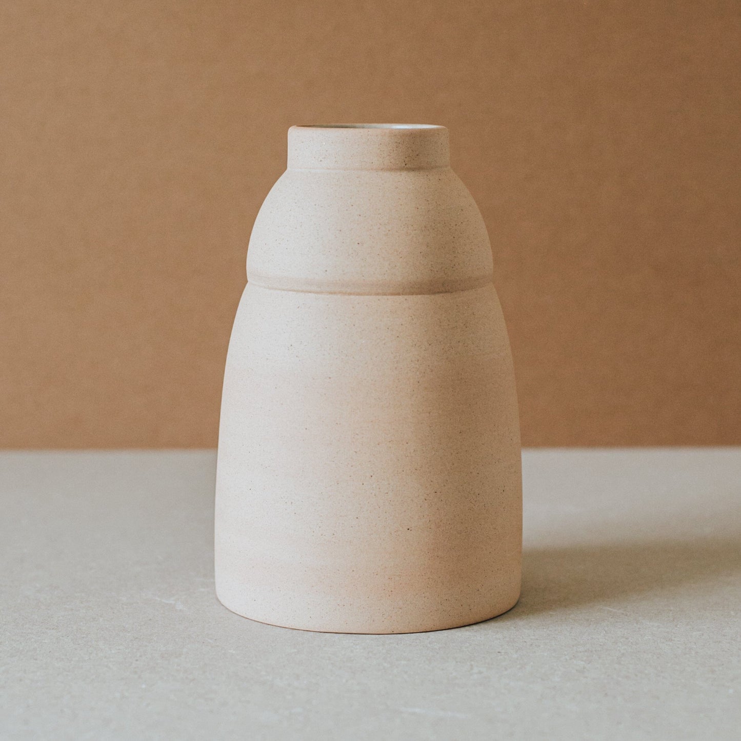 Chubby Handcrafted Ceramic Vase
