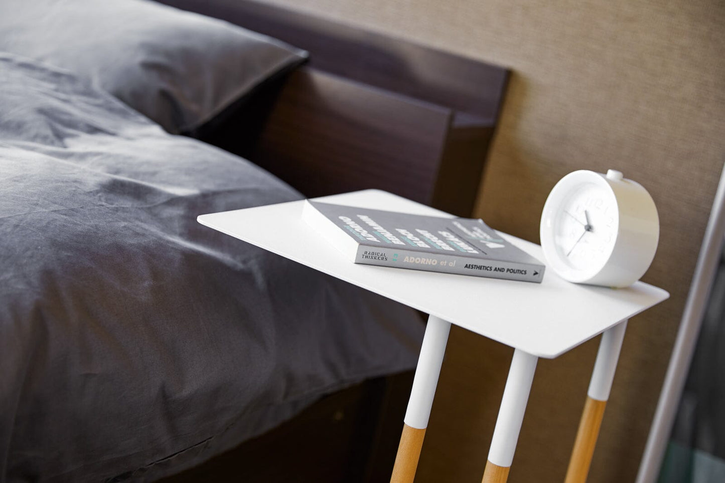 Yamazaki Steel & Wood C Side Table