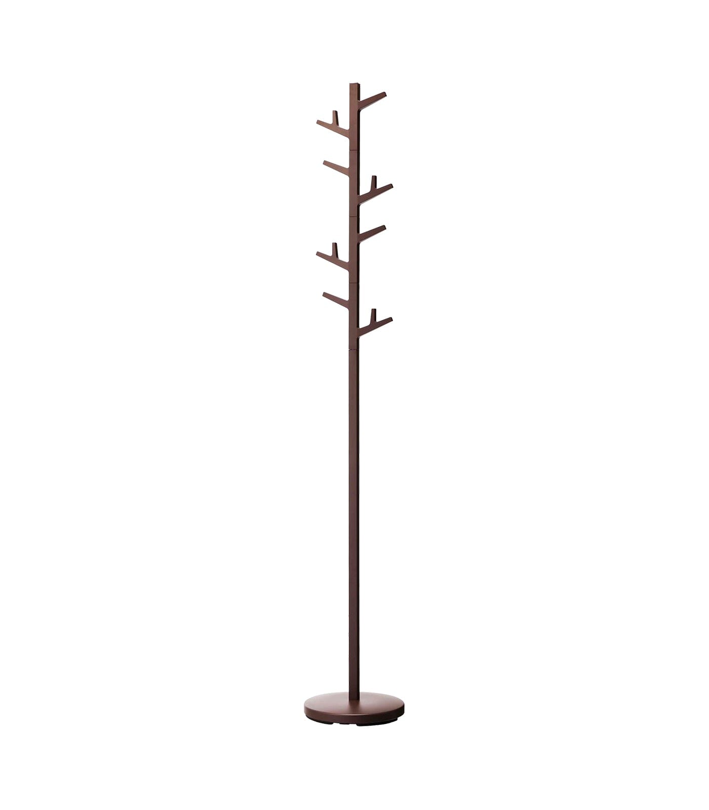 Yamazaki 69" Steel Coat Rack with Rotating Branches
