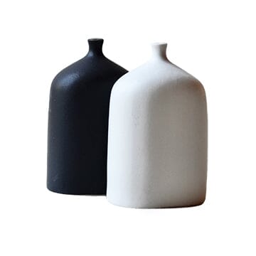 Maia Ming B&W Salt and Pepper Shaker Vials
