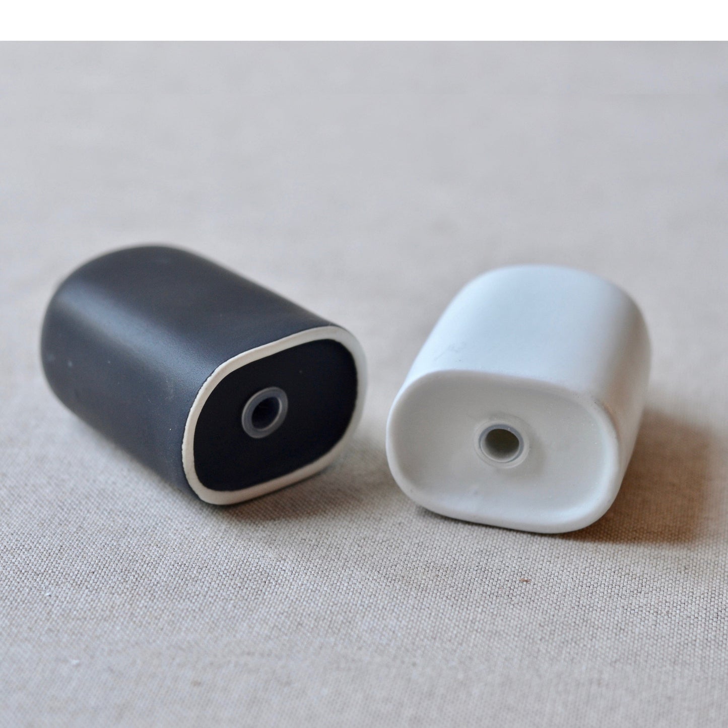 Maia Ming B&W Salt and Pepper Shaker Vials