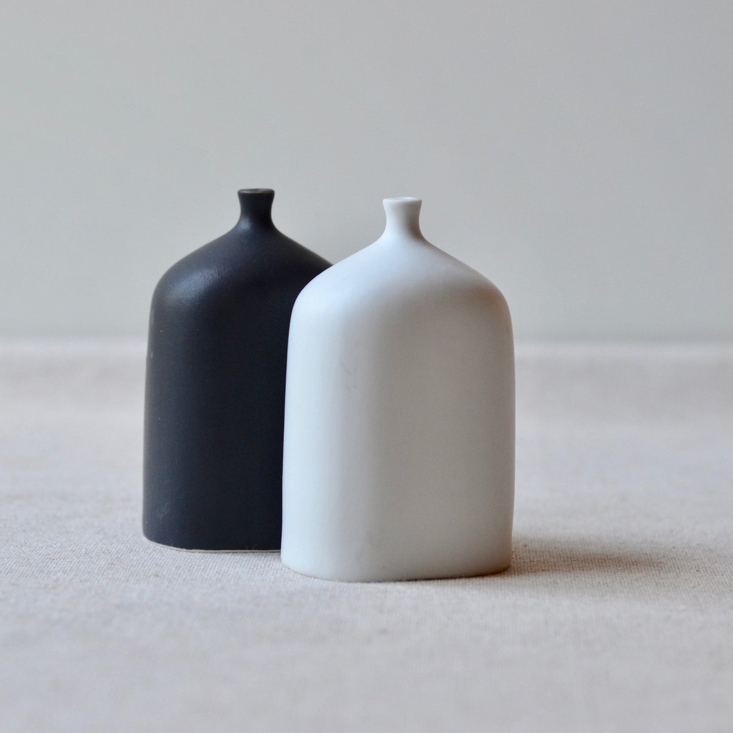 Maia Ming B&W Salt and Pepper Shaker Vials