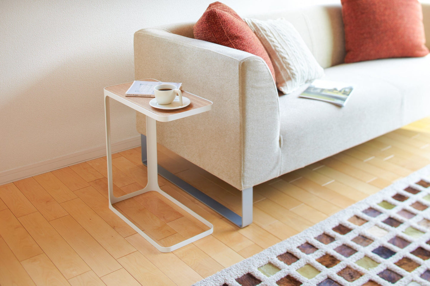 Yamazaki Steel C Side Table