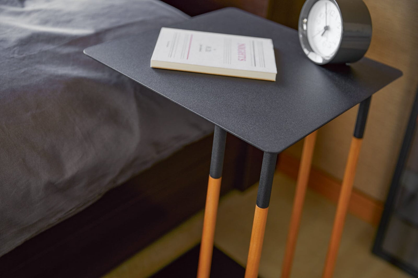 Yamazaki Steel & Wood C Side Table